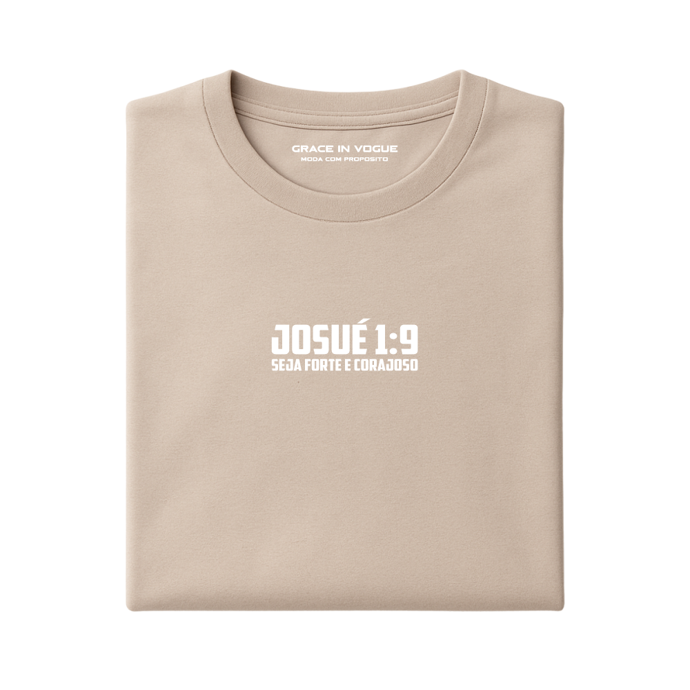 Camiseta Masculina Seja Forte e Corajoso