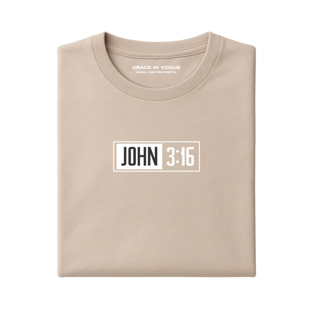 Camiseta Masculina John 3:16
