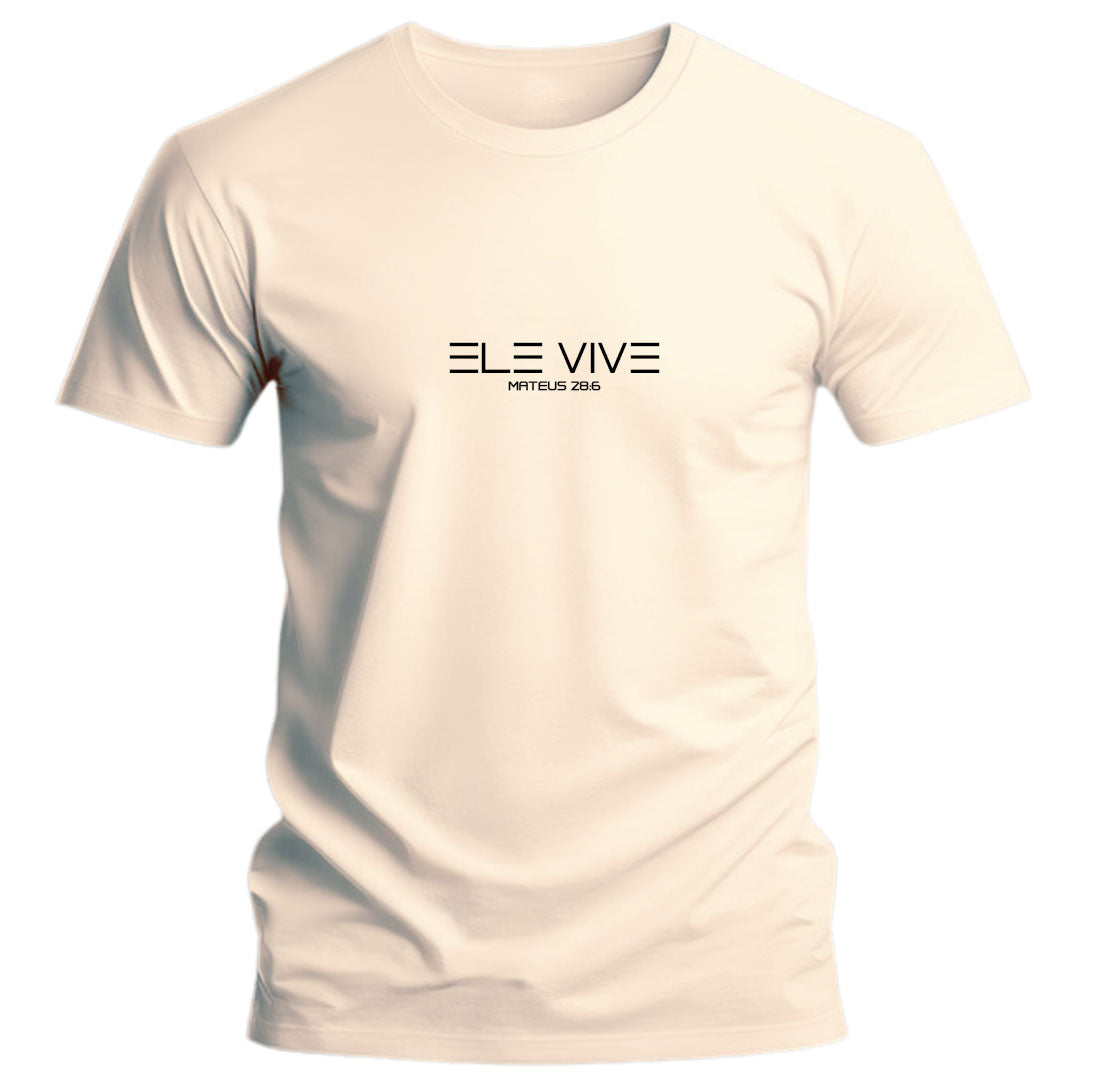 Camiseta Masculina Ele Vive