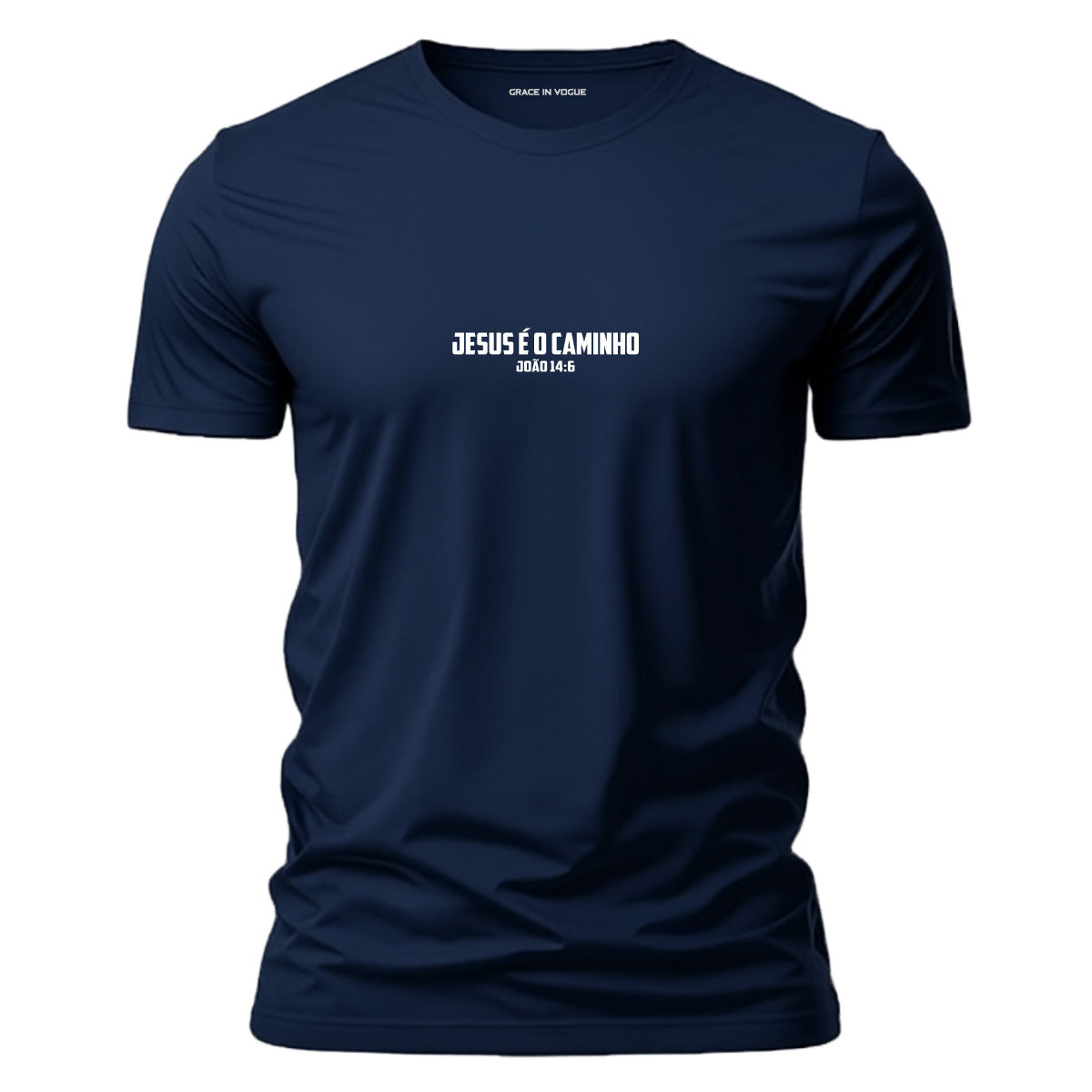 Camiseta Masculina Jesus é o Caminho