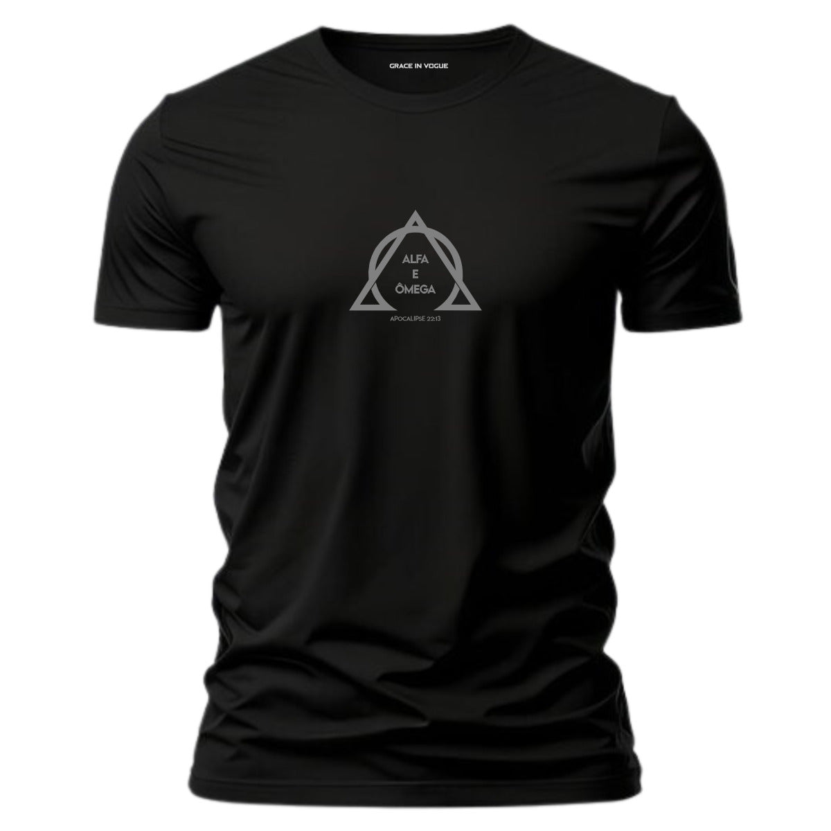 Camiseta Masculina Alfa e Ômega
