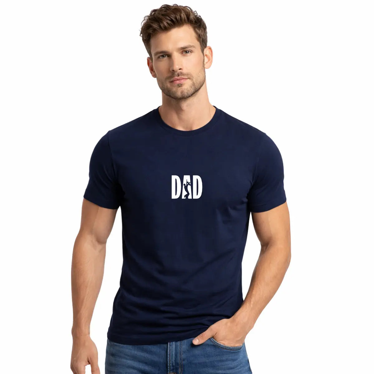 Camiseta DAD Azul Marinho