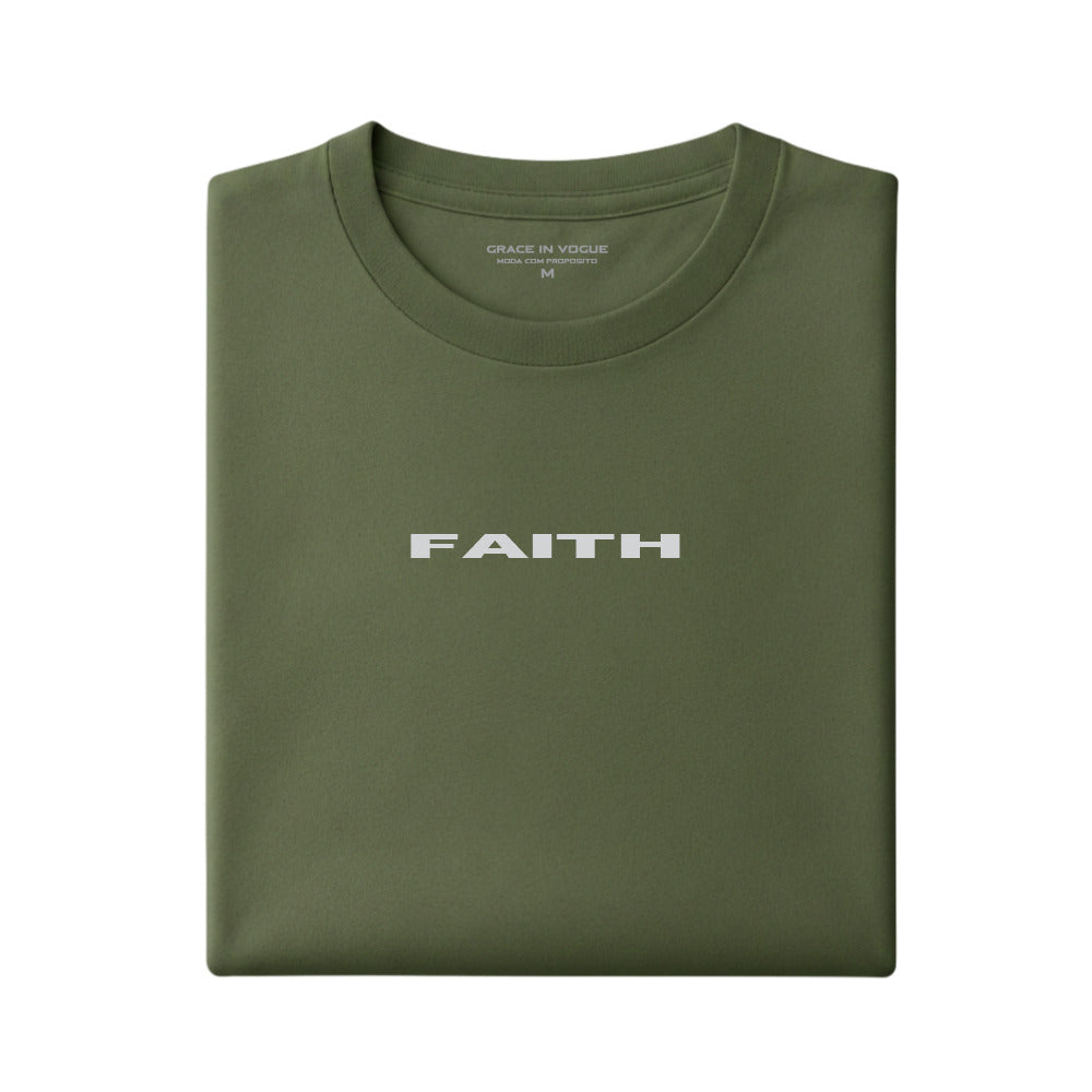 Camiseta Masculina Faith
