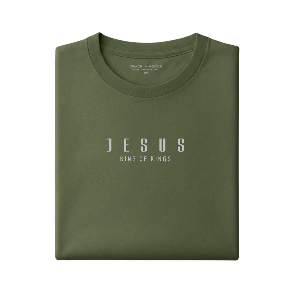 Camiseta Masculina Jesus - King of Kings