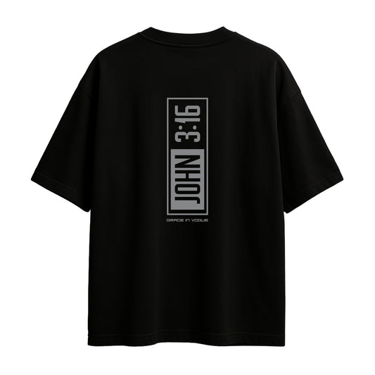 Camiseta Oversized Masculina JOHN 3:16
