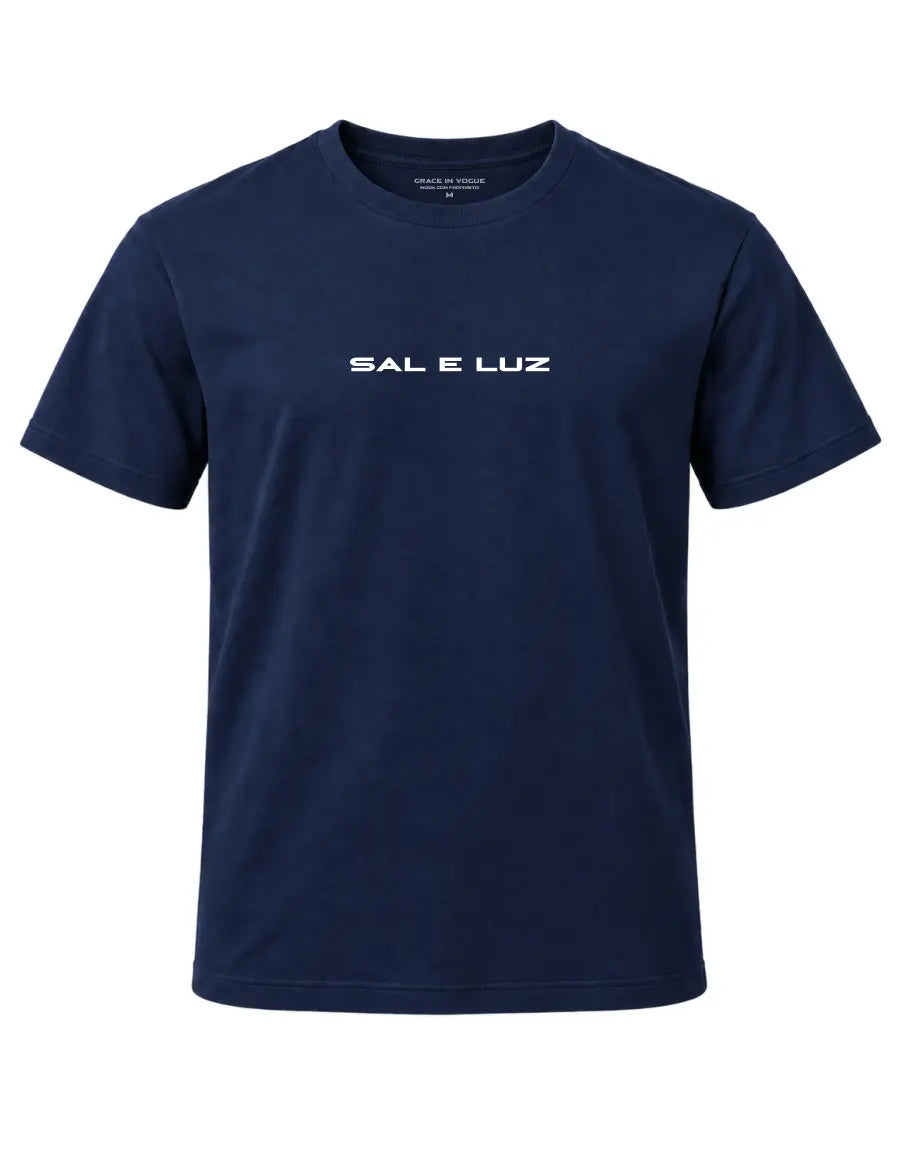 Camiseta Masculina Sal e Luz