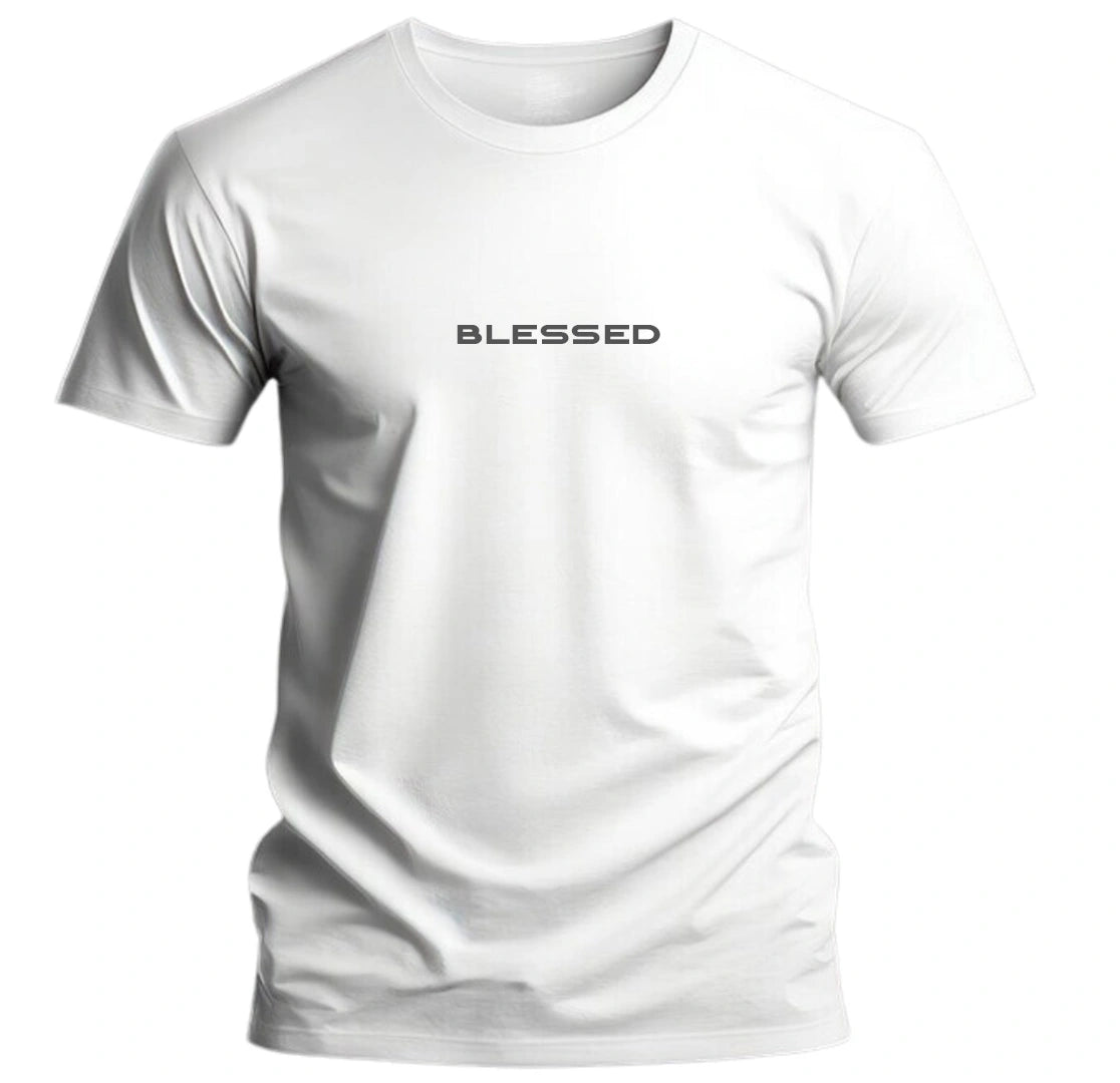 Camiseta Blessed Masculina Branca