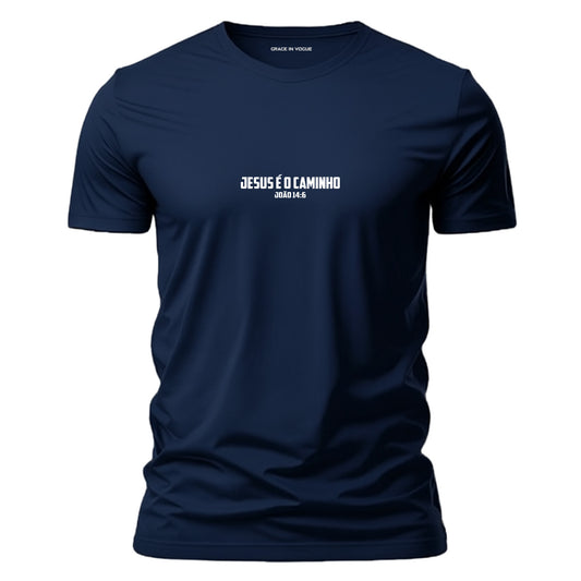 Camiseta Masculina Jesus é o Caminho