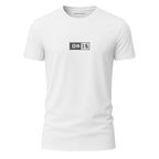 Camiseta João 3 16 masculina branca com estampa minimalista — Grace in Vogue