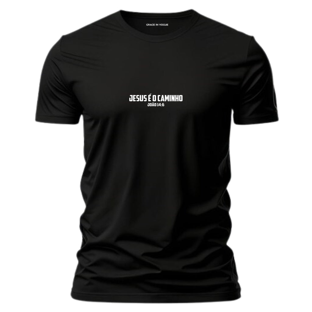 Camiseta Masculina Jesus é o Caminho