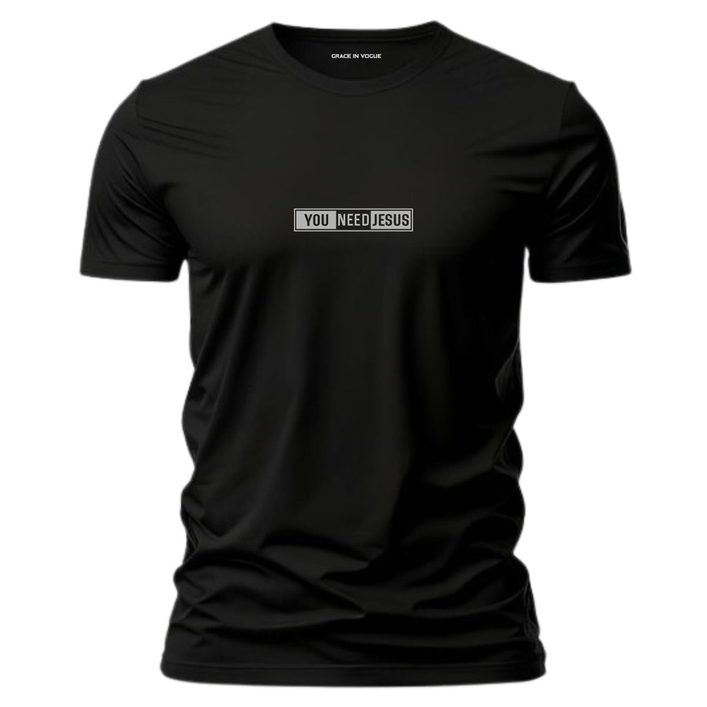 Camiseta Masculina You Need Jesus
