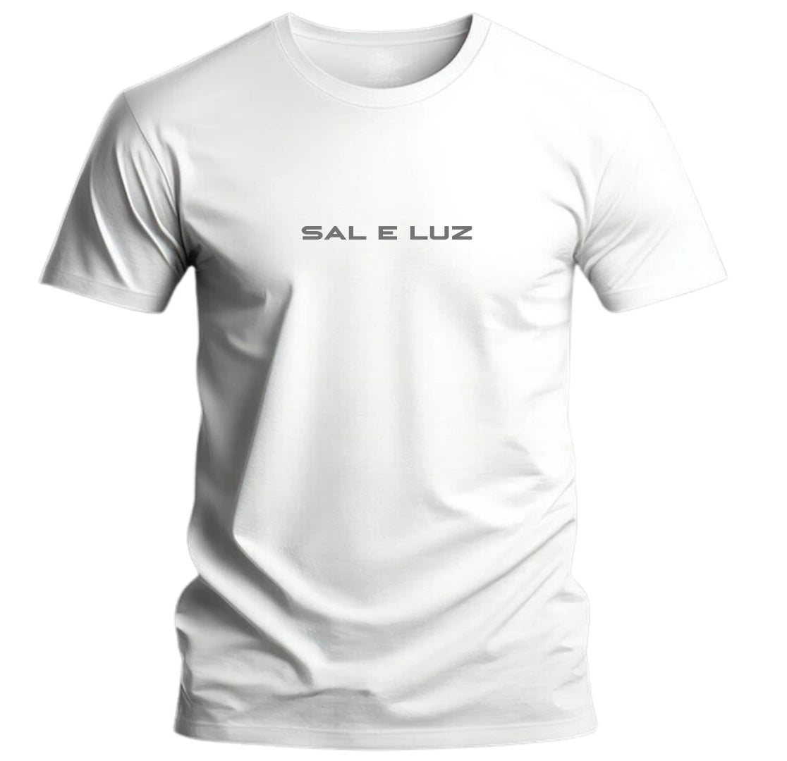Camiseta Masculina Sal e Luz