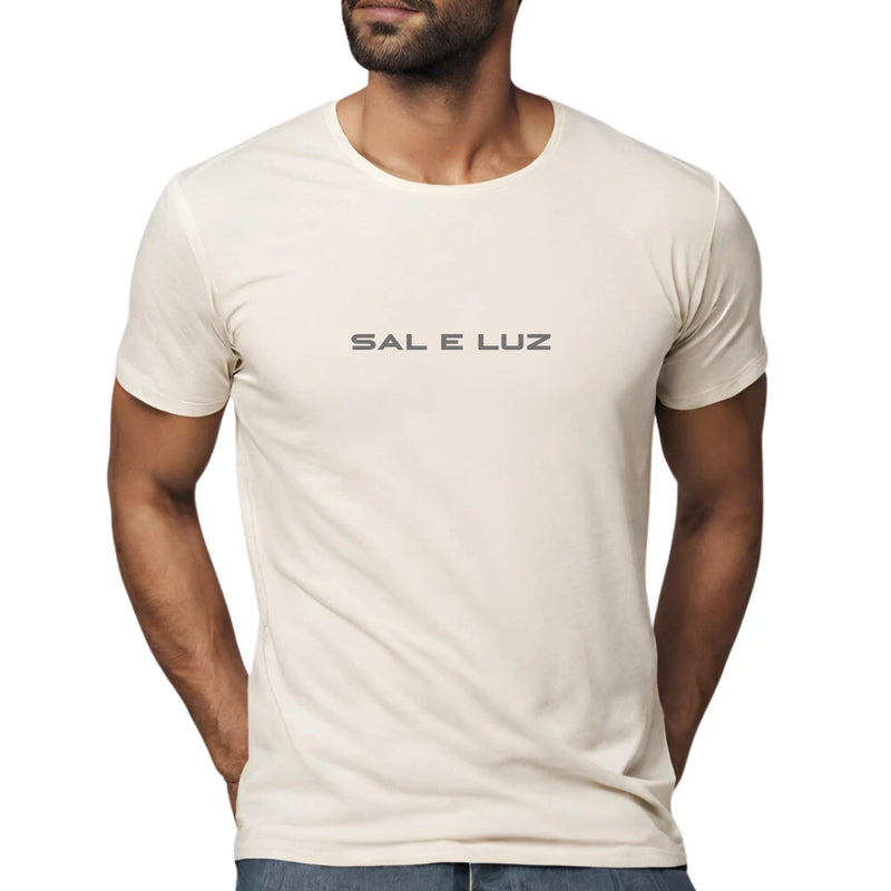 Camiseta Masculina Sal e Luz