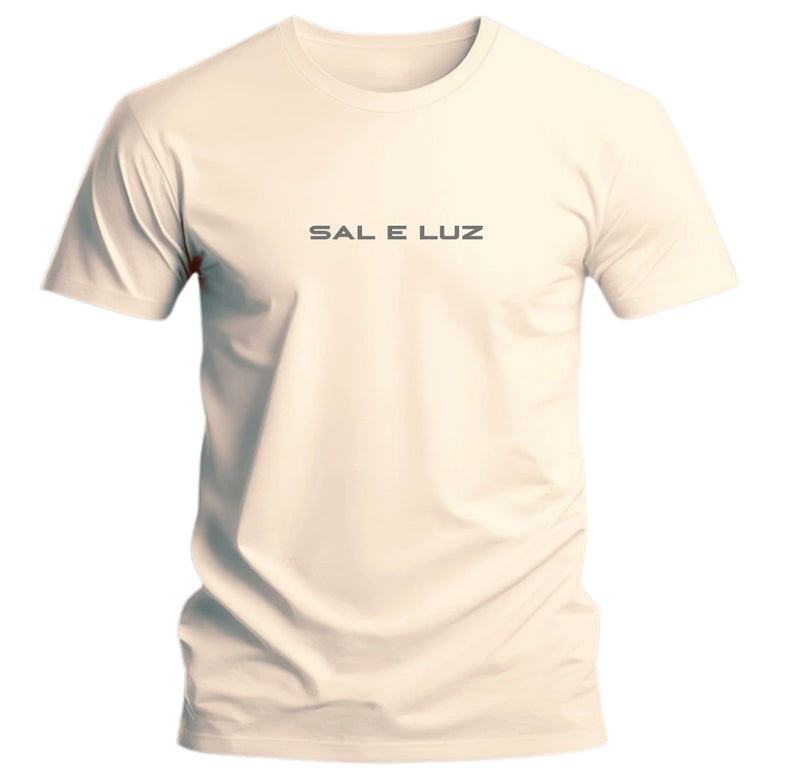 Camiseta Masculina Sal e Luz