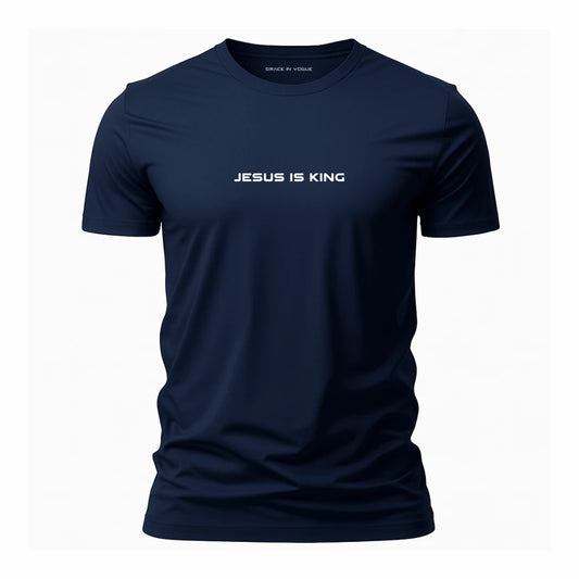 Camiseta Masculina Jesus is King