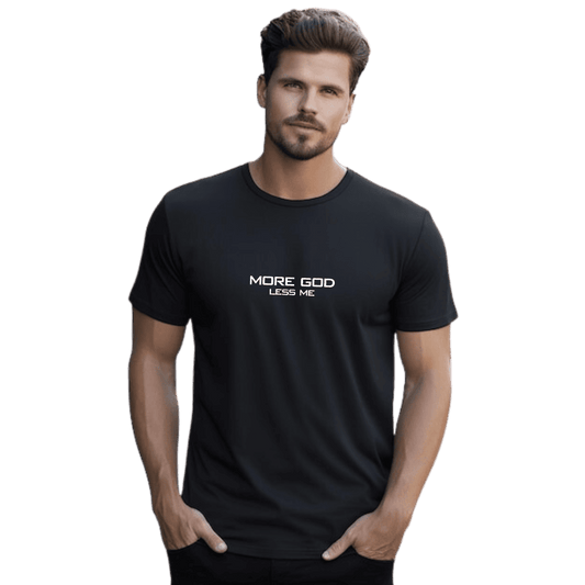 Camiseta Masculina More God Less me